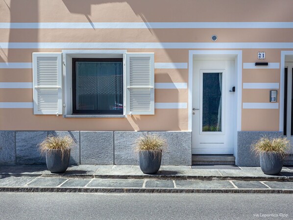 Plant, Building, Property, Window, Flowerpot, Azure, Rectangle, Houseplant, Shade