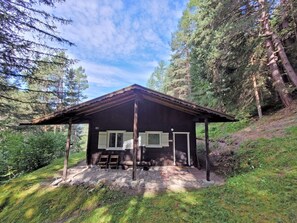 Plante, Ciel, Nuage, Paysage Naturel, Bois, Ombre, Arbre, Lot Terre, Herbe, Chalet