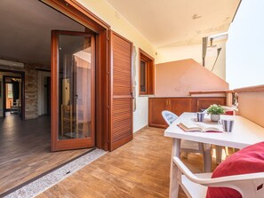 Building, Property, Furniture, Table, Wood, Door, Orange, Interior Design, Flooring, Floor
