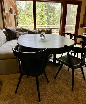 Beautiful views from Dining Room