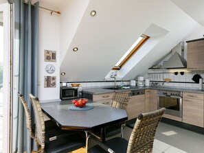 Meubles, Table, Chaise, Bois, Design Intérieur, Cuisine, Sol, Sol, Dur
