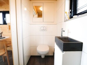 Property, Bathroom, Wood, Plumbing Fixture, Architecture, Flooring, Floor, Sink, Hardwood