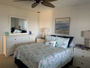 Back bedroom with queen and twin