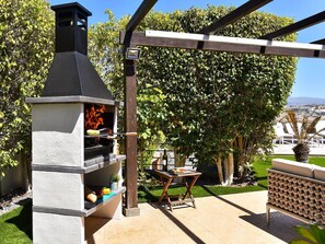 Plant, Sky, Green, Shade, Lighting, Outdoor Furniture, Grass, Real Estate, Tree, Leisure
