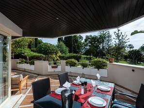Table, Furniture, Property, Plant, Building, Window, Chair, Sky, Azure, Interior Design