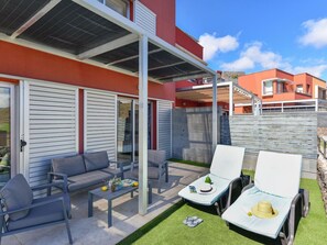 Table, Furniture, Property, Plant, Building, Window, Chair, Sky, Azure, Interior Design