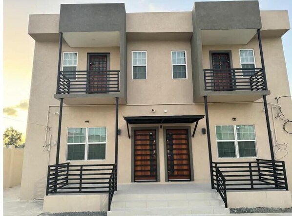 Townhouse façade