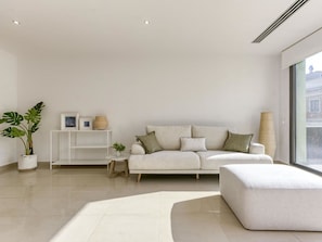 Couch, Plant, Houseplant, Picture Frame, Comfort, Flowerpot, Interior Design, Living Room, Floor