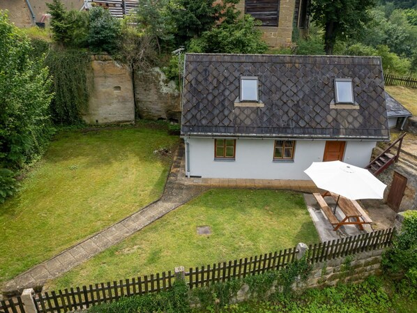 Plant, Property, Building, Window, House, Land Lot, Tree, Grass, Fence, Wood