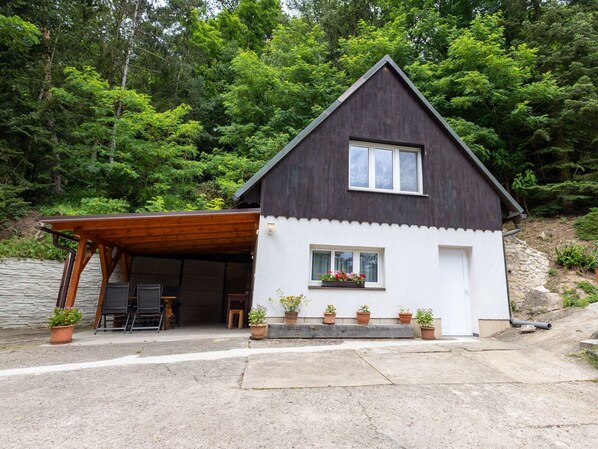 Plant, Property, Window, Building, Cottage, Tree, Wood, House, Roof, Landscape