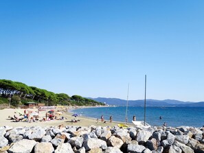 Water, Sky, Azure, Beach, Coastal And Oceanic Landforms, Leisure, Horizon, Tree