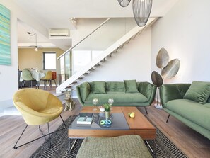 Furniture, Property, Table, Couch, Comfort, Interior Design, Lighting, Living Room, Floor, Studio Couch