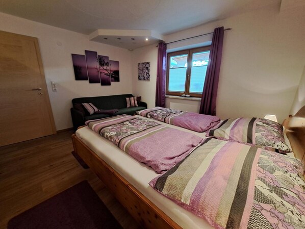 Furniture, Building, Comfort, Window, Wood, Purple, Bed Frame, Cabinetry, Interior Design, Floor