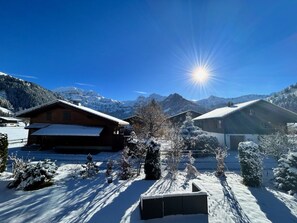 Neige, Bâtiment, Fenêtre, Gelé, Maison, Pente, Immobilier, Bois, Géologique Phénomène, Arbre