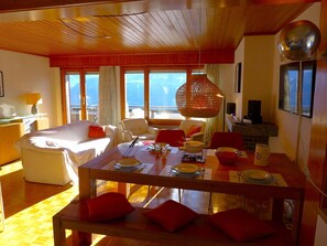 Table, Furniture, Window, Building, Chair, Orange, Interior Design, Wood, Couch, Living Room