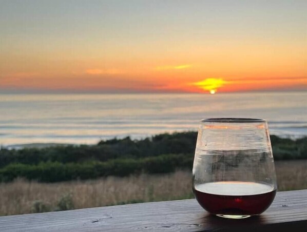 Relax with some wine and the views