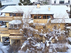 Snow, Building, Window, Daytime, Plant, Branch, Tree, Twig, House, Freezing