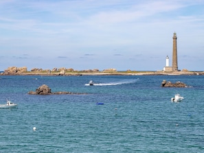 Mer, La Tour, Océan, Côte, Vent Wave, Navire, Bateau, Balise, Vague