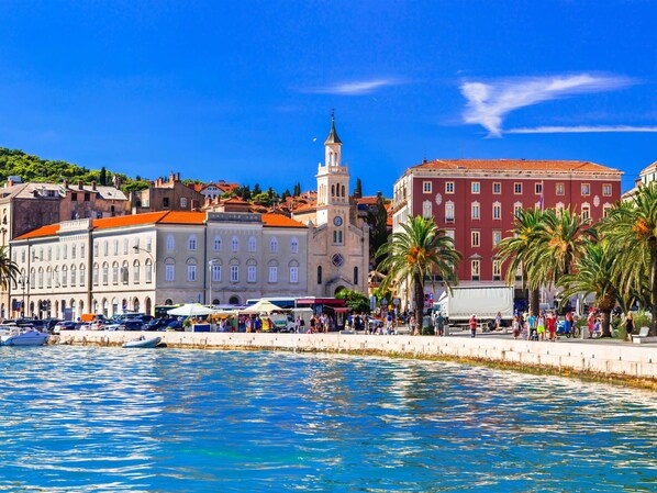 Gebäude, Stadt, Sommer, \"Stadt, Touristenattraktion, Boot, Küste, Watercraft, Urlaub
