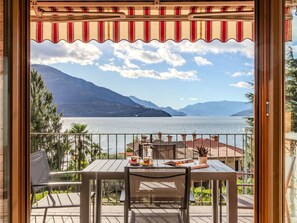 Water, Property, Sky, Table, Cloud, Mountain, Nature, Shade, Wood, Lighting