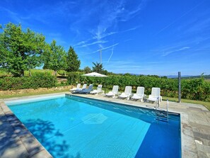 Water, Sky, Cloud, Plant, Property, Swimming Pool, Blue, Azure, Rectangle, Tree