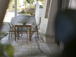 Table, Plant, Chair, Building, Wood, Floor, Flooring, Tree, Outdoor Furniture, Road Surface