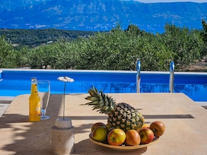 Water, Plant, Blue, Food, Bottle, Azure, Fruit, Arecales
