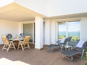 Holz, Fussboden, Wohnung, Meer, Resort, Ozean, Balkon, Hartholz, Stuhl, Holzbeize