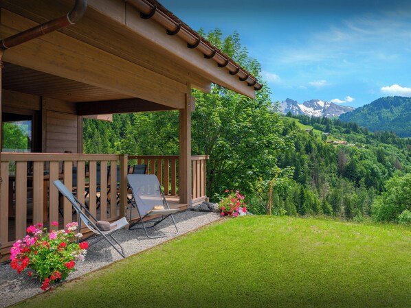 Vue depuis la propriété