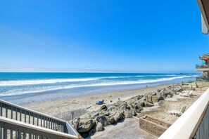 Ocean view as seen from your private patio