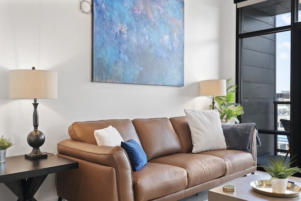 Visual and physical comfort are fundamental aspects of a well-designed living room.