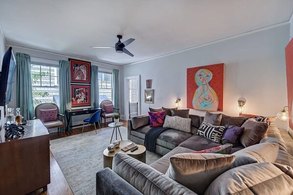 Two bedroom unit