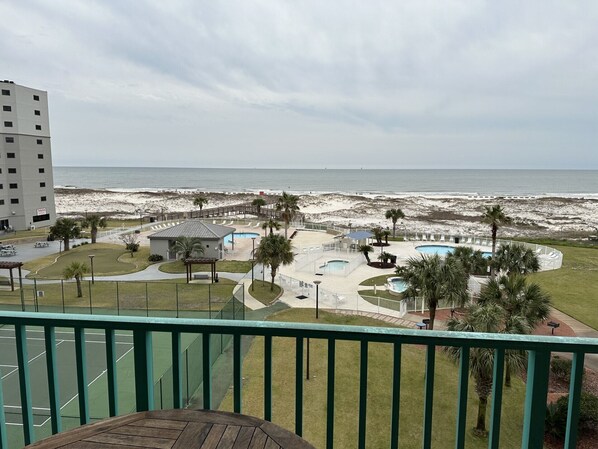 View from balcony