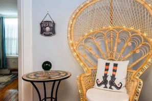 Sink into comfort with our cozy Peacock Rattan Chair – designed for the ultimate relaxation experience. Perfect for adding a touch of charm to any space!