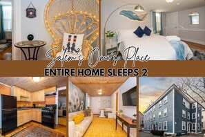 Spring into adventure in our charming 1BR in downtown Salem! Perfectly located near shops, cafes, and historic sites, it's the ideal retreat for a seasonal getaway!