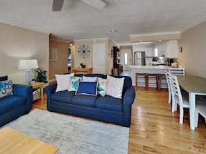 Living Area with Sofa Sleeper