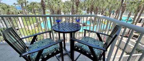 Balcony seating