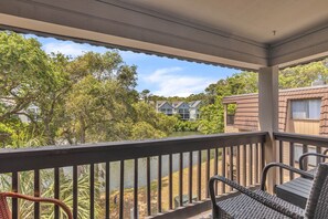 Private Balcony with Lagoon Views