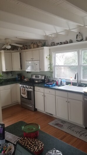 first floor kitchen view