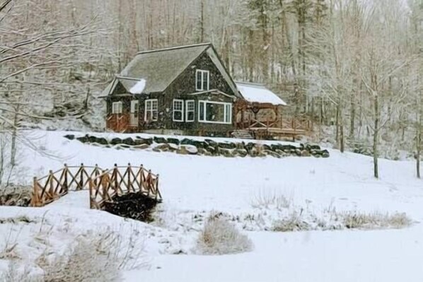 Exterior view, winter
