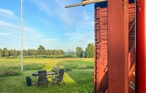 outside