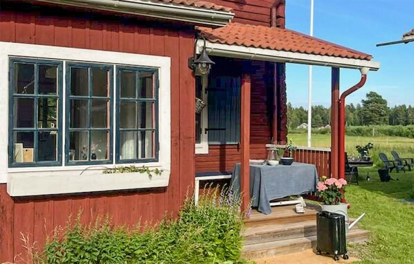 outside
