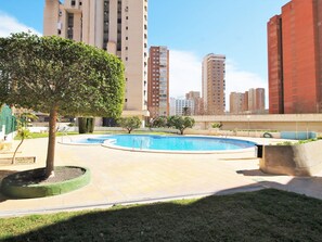 Sky, Cloud, Property, Blue, Azure, Tree, Building, Urban Design, Arecales, Condominium