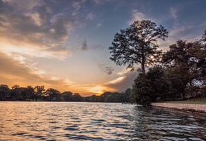 Sunset on the Lake from the Dock