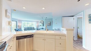 Fully Stocked Kitchen