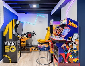 Unleash your inner gamer at our arcade paradise! 🕹️ Race, play, and make epic memories! 🏎️💥