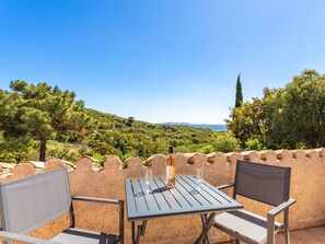 Sky, Furniture, Plant, Table, Chair, Wood, Tree, Outdoor Furniture, Cottage, Outdoor Table