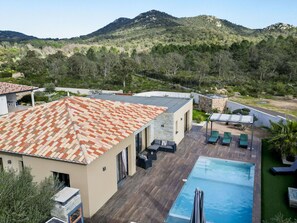 Sky, Property, Building, Plant, Water, Window, Mountain, Tree, House, Urban Design