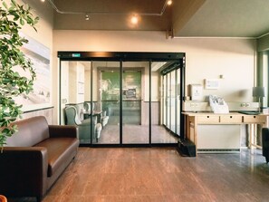 Furniture, Cabinetry, Wood, Building, Door, Countertop, Floor, Flooring, Living Room
