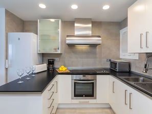 Cabinetry, Sink, Countertop, Kitchen Sink, Property, Tap, White, Kitchen Stove, Kitchen, Interior Design